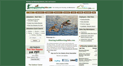 Desktop Screenshot of huntingandshootingjobs.com